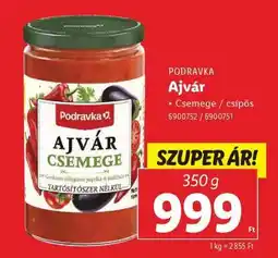 Lidl Podravka ajvár ajánlat