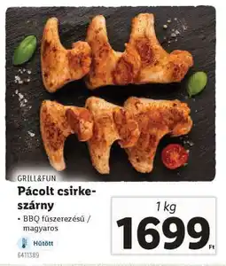 Lidl Pácolt csirkeszárny ajánlat