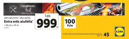 Lidl Extra erős alufólia ajánlat