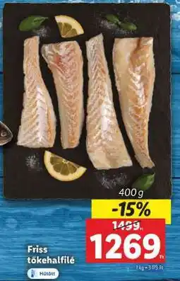Lidl Friss tőkehalfilé ajánlat
