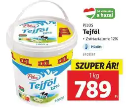 Lidl Pilos Tejföl ajánlat