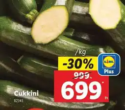 Lidl Cukkini ajánlat