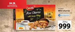 Lidl Mini churros ajánlat