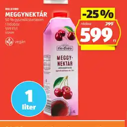 ALDI Rio D'oro Meggynektár ajánlat