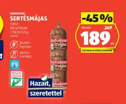 ALDI Nádudvari Sertésmájas ajánlat