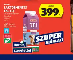 ALDI Milsani Laktzmentes ESL Tej ajánlat