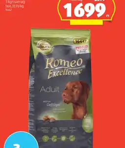 ALDI Romeo Prémium Száraz Kutyaeledel ajánlat