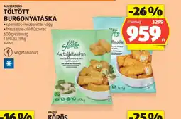 ALDI All Seasons Töltött Burgonyatáska ajánlat