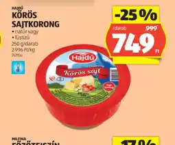 ALDI Hajdú Körös Sajtkorong ajánlat