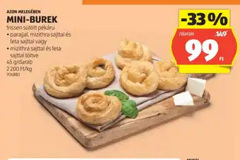 ALDI Mini-Burek ajánlat