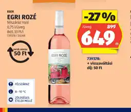 ALDI Egri Rozé ajánlat