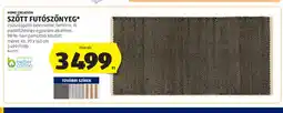 ALDI Home Creation Szőtt futszőnyeg ajánlat