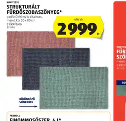 ALDI Novitesse Strukturált Fürdőszobaszőnyeg ajánlat