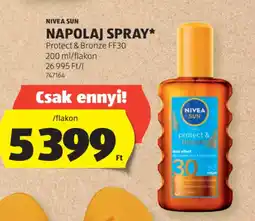 ALDI Nivea Sun Napolaj Spray ajánlat