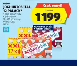 ALDI Milsani Joghurtos Ital ajánlat