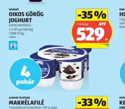 ALDI Danone Oikos Görög Joghurt ajánlat