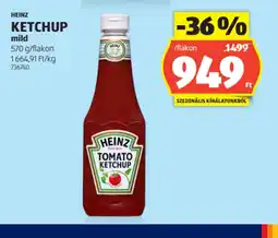 ALDI Heinz Ketchup ajánlat