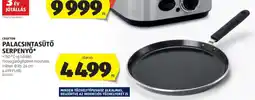 ALDI Crofton palacsintasütő serpenyő ajánlat