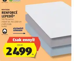 ALDI Novitesse renforcé lepedő ajánlat