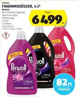 ALDI Perwoll finommosószer ajánlat