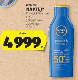 ALDI Nivea sun naptej ajánlat