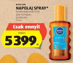 ALDI Nivea sun napolaj spray ajánlat