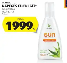 ALDI Dr. kelen napégés elleni gél ajánlat