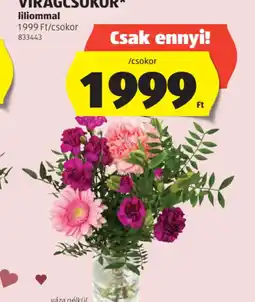 ALDI Anyák napi virágcsokor ajánlat