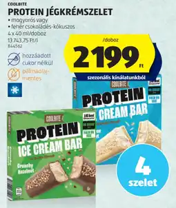 ALDI Coolbite Protein Jégkrémszelet ajánlat