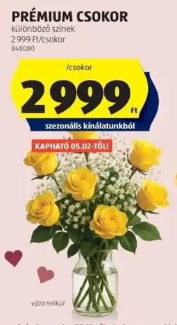 ALDI Prémium csokor ajánlat