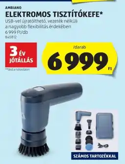 ALDI Ambiano elektromos tisztítókefe ajánlat