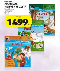 ALDI Mi Nicsoda Matricás Rejtvényfüzet ajánlat