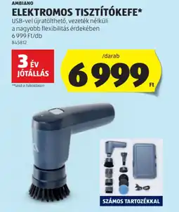 ALDI Ambiano Elektromos Tisztítkefe ajánlat