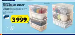 ALDI Home Creation Tároldoboz-készlet ajánlat