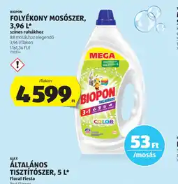 ALDI Biopon folyékony mosszer ajánlat