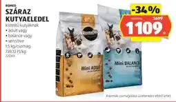 ALDI Romeo száraz kutyaeledel ajánlat