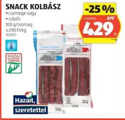 ALDI Snack kolbász ajánlat