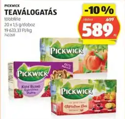 ALDI Pickwick teaválogatás ajánlat
