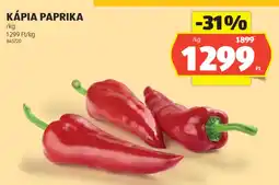 ALDI Kápia Paprika ajánlat