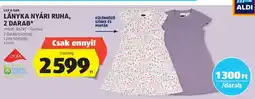 ALDI Lányka nyári ruha, 2 darab ajánlat
