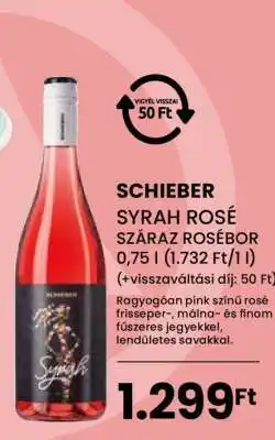 Spar Schieber Syrah Rosé ajánlat