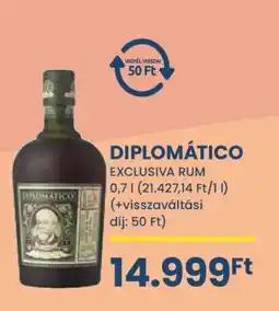 Spar Diplomático Exclusiva rum ajánlat