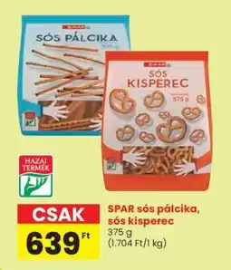 Spar SPAR sós pálcika, sós kis perec ajánlat