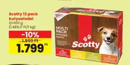 Spar Scotty 12 pack kutyaeledel ajánlat