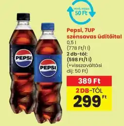 Spar Pepsi, 7UP szénsavas üdítőital ajánlat