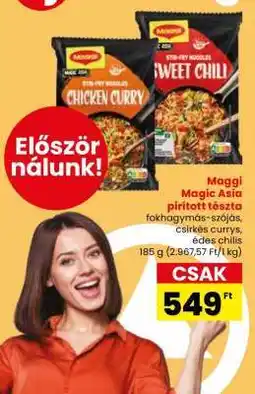 Spar Market Maggi Magic Asia pirított tészta ajánlat