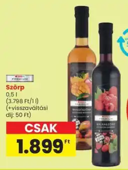 Spar Szörp ajánlat