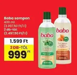 Spar Baba sampon ajánlat