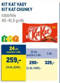 Metro Kit Kat / Kit Kat Chunky ajánlat