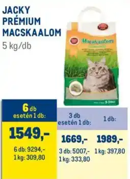 Metro Jacky Prémium macskaalom ajánlat